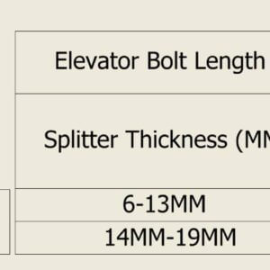 Professional Awesome Splitter Support Rods - Pair - Image 7