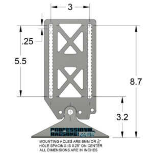 Aluminum Mounts for Quick Release System - Individual - Image 2