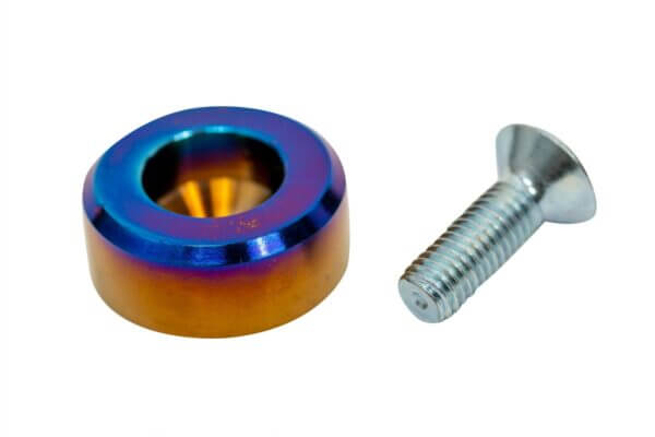 Professional Awesome Racing Titanium Puck for Splitter Support Rods - Individual